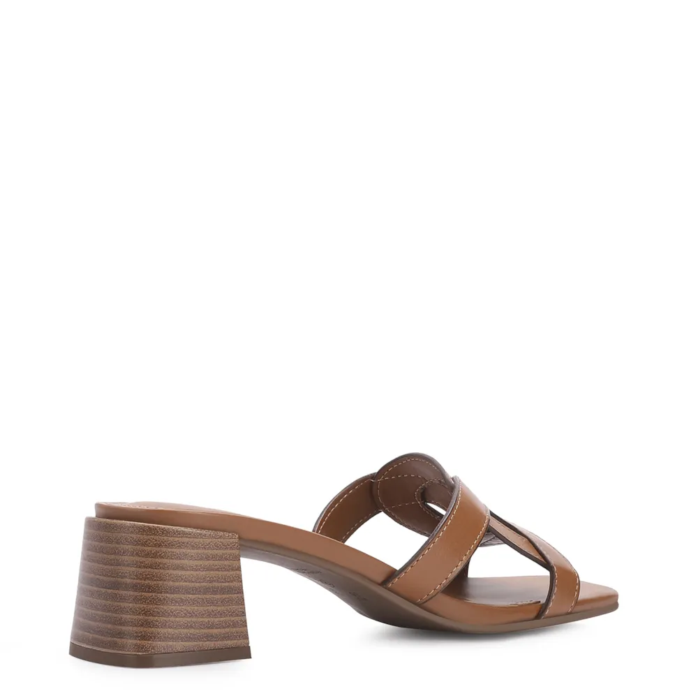 Mule Couro Marrom - imagem 3