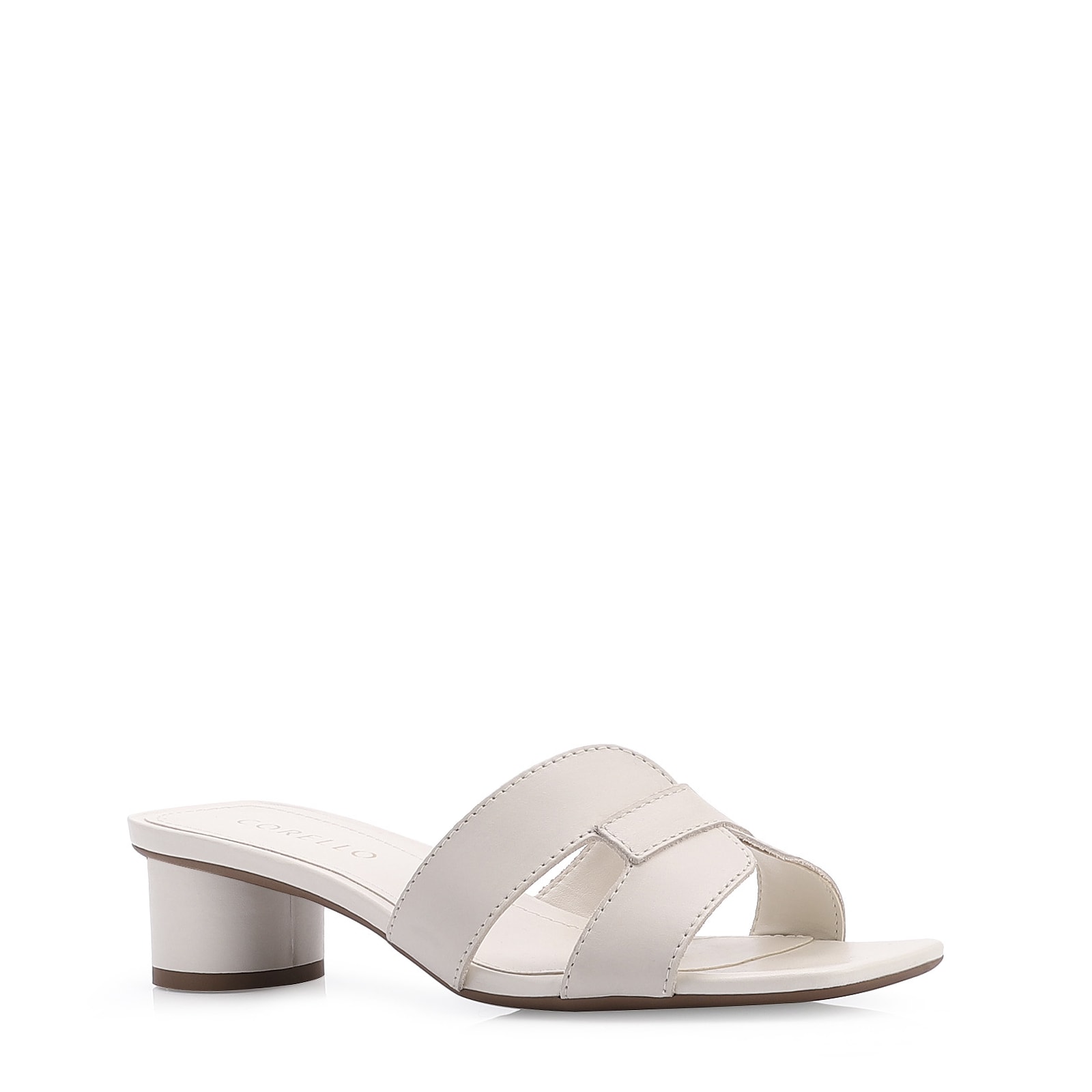 Mule Couro Off White