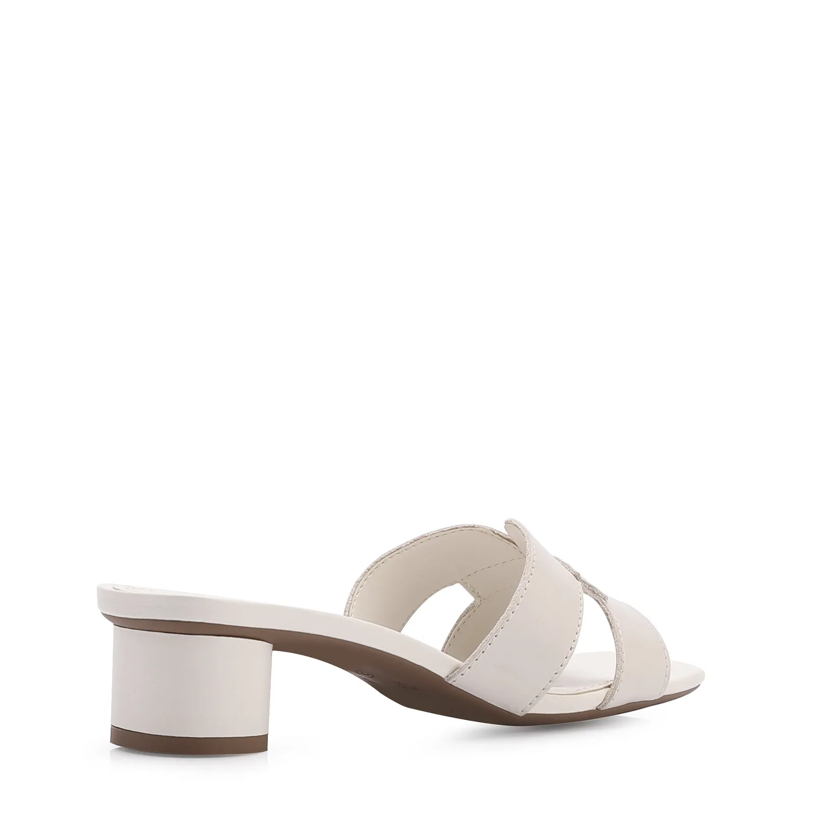 Mule Couro Off White