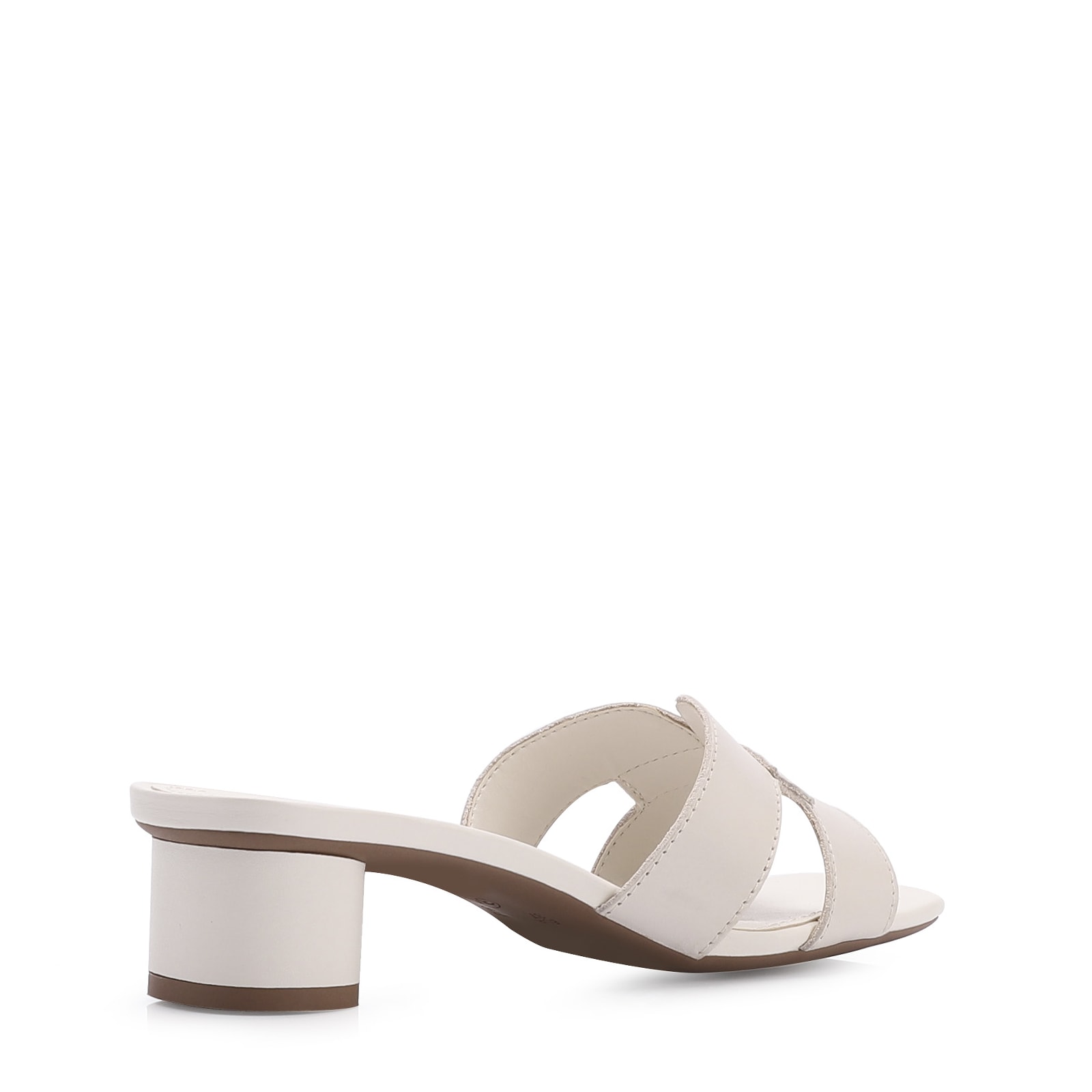 Mule Couro Off White