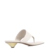 Mule Couro Off White - imagem 4