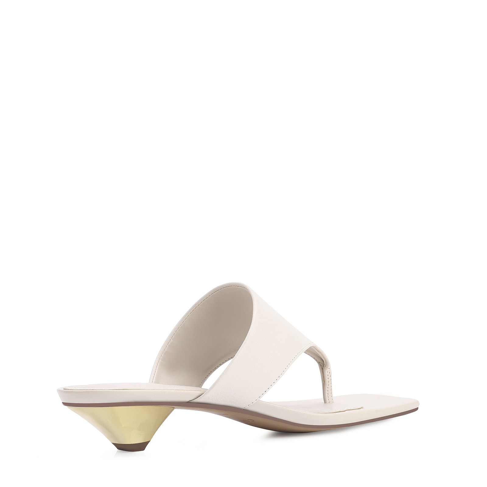 Mule Couro Off White