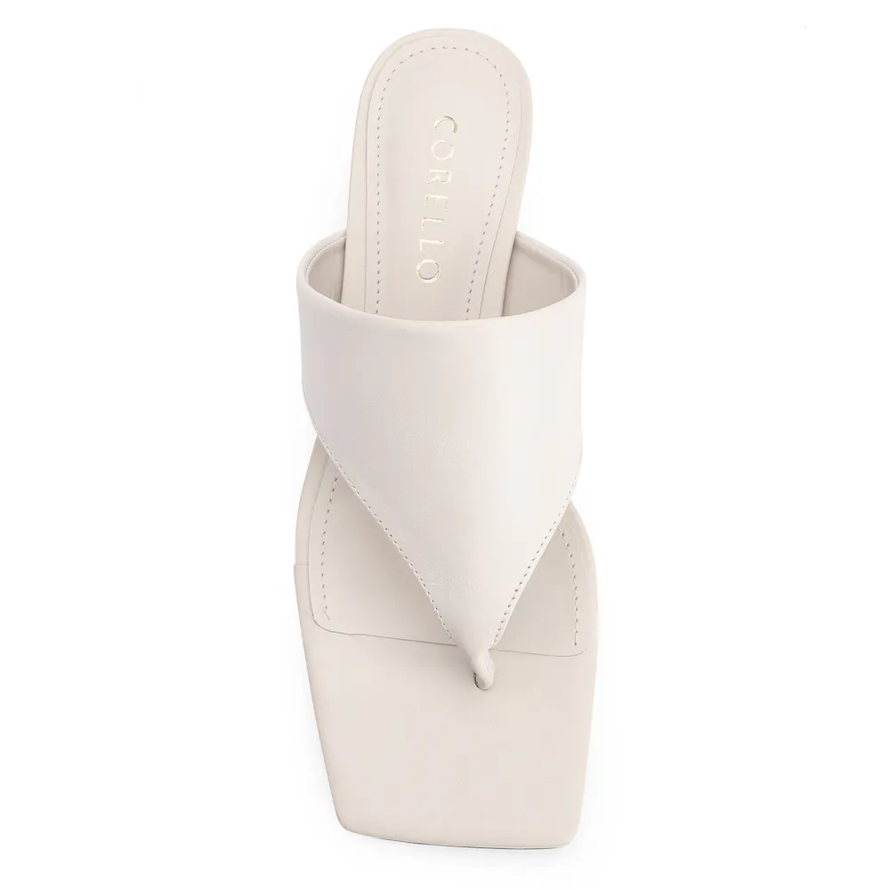 Mule Couro Off White - imagem 6