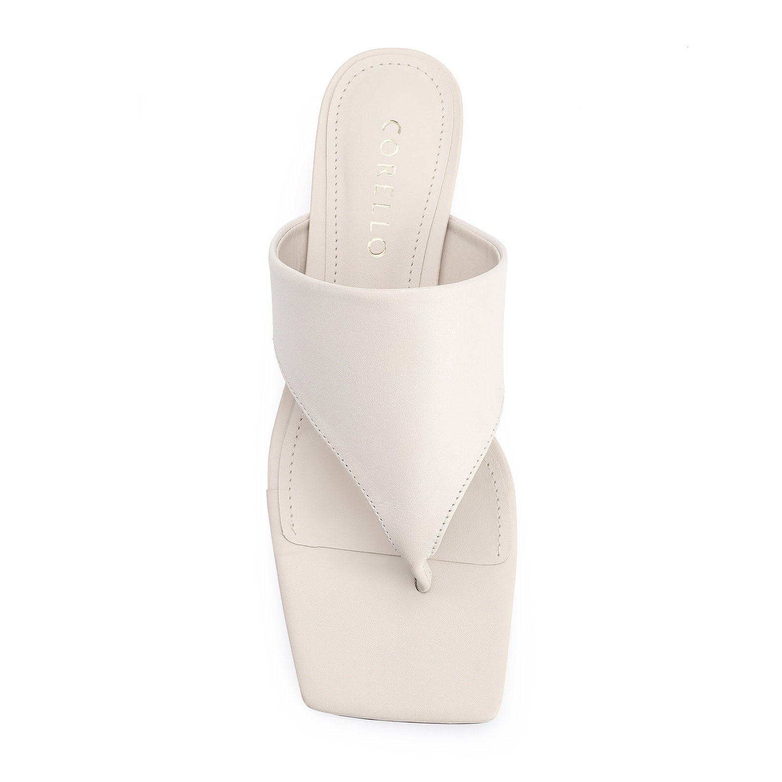 Mule Couro Off White