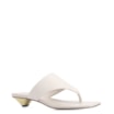 Mule Couro Off White - imagem 1