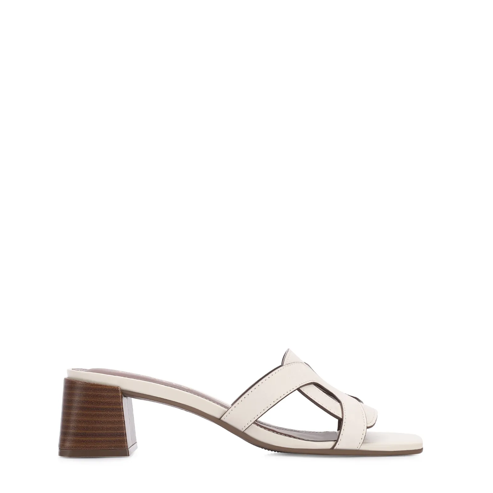 Mule Couro Off White