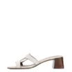 Mule Couro Off White - imagem 5