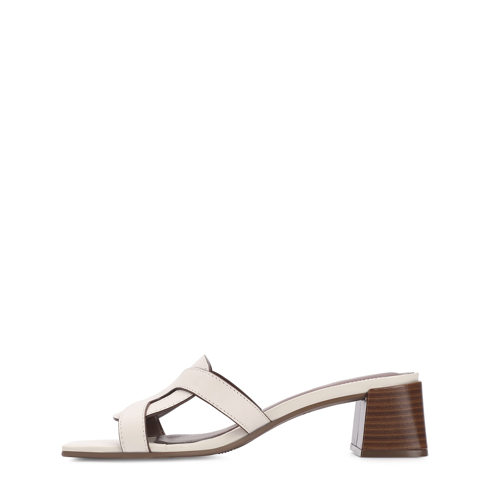 Mule Couro Off White