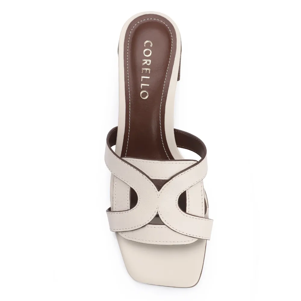 Mule Couro Off White - imagem 6
