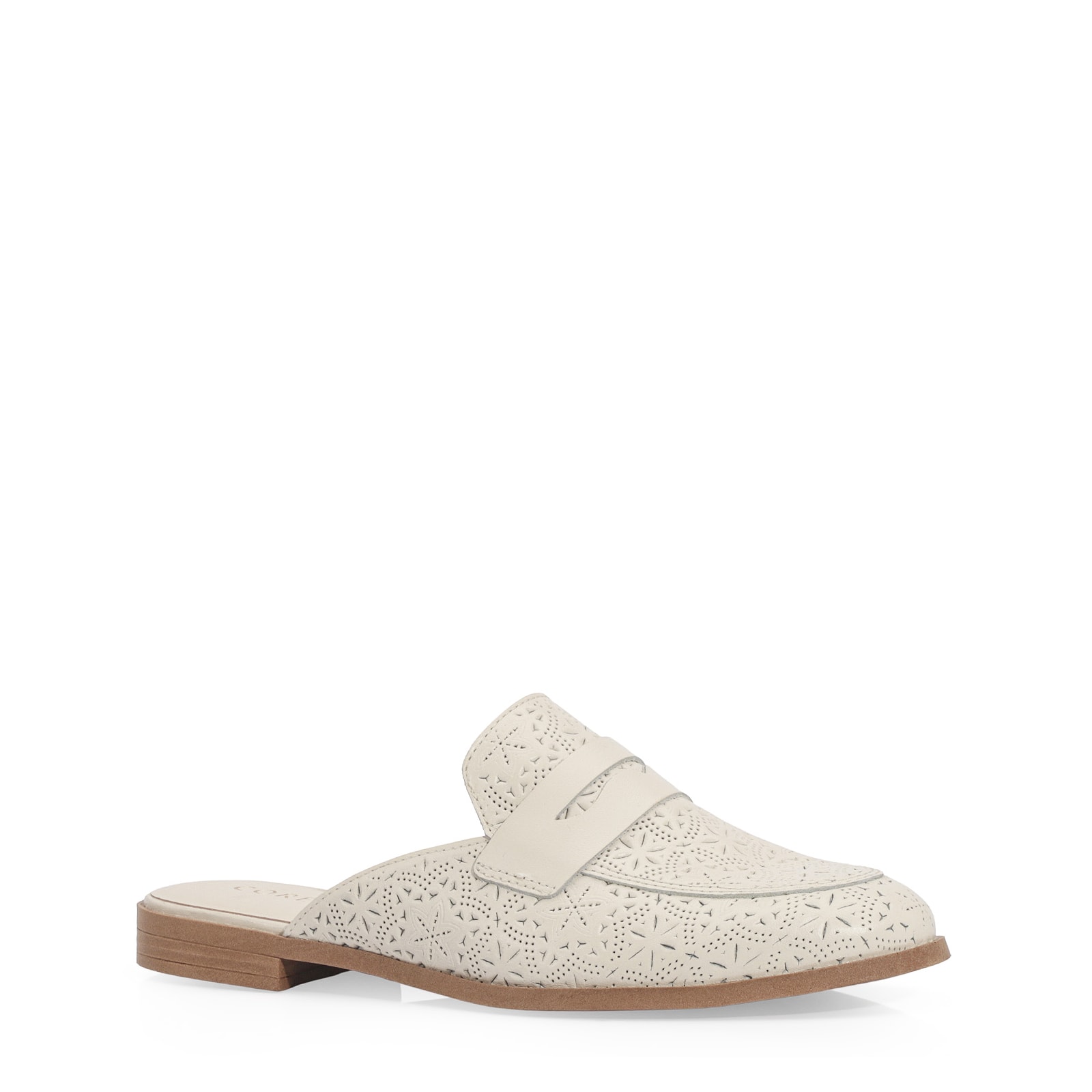 Mule Couro Off White