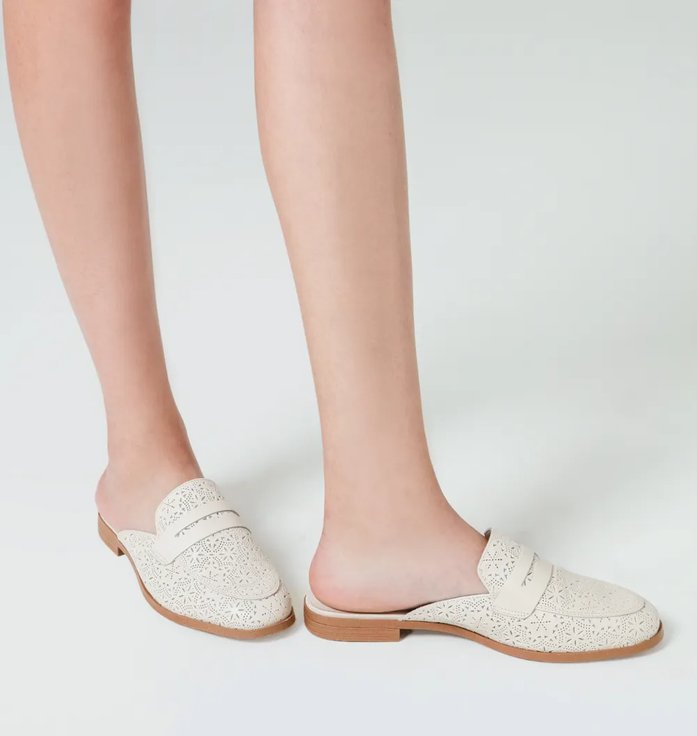 Mule Couro Off White - imagem 2