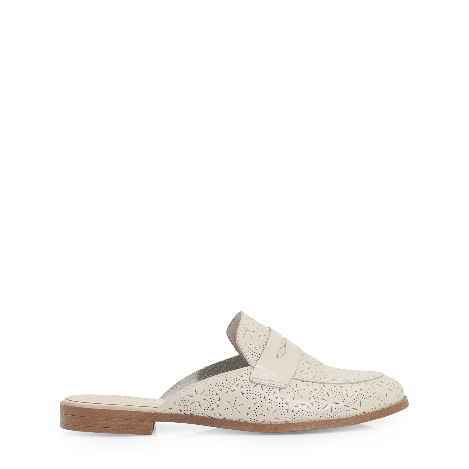 Mule Couro Off White