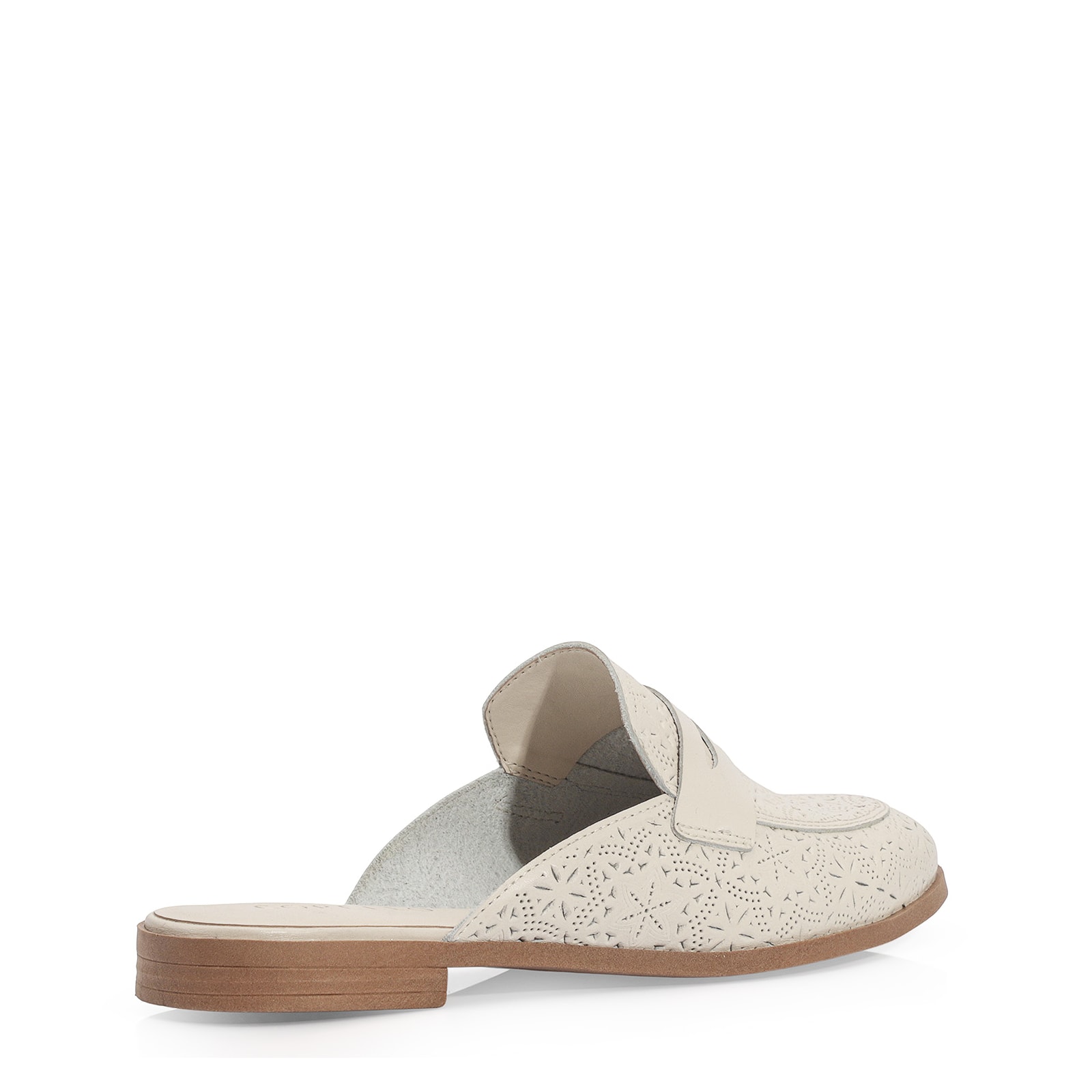 Mule Couro Off White