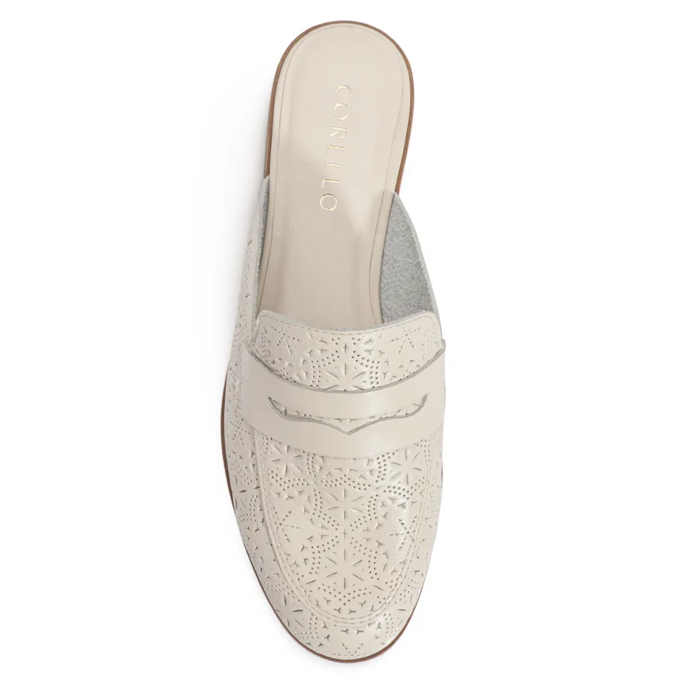 Mule Couro Off White - imagem 6