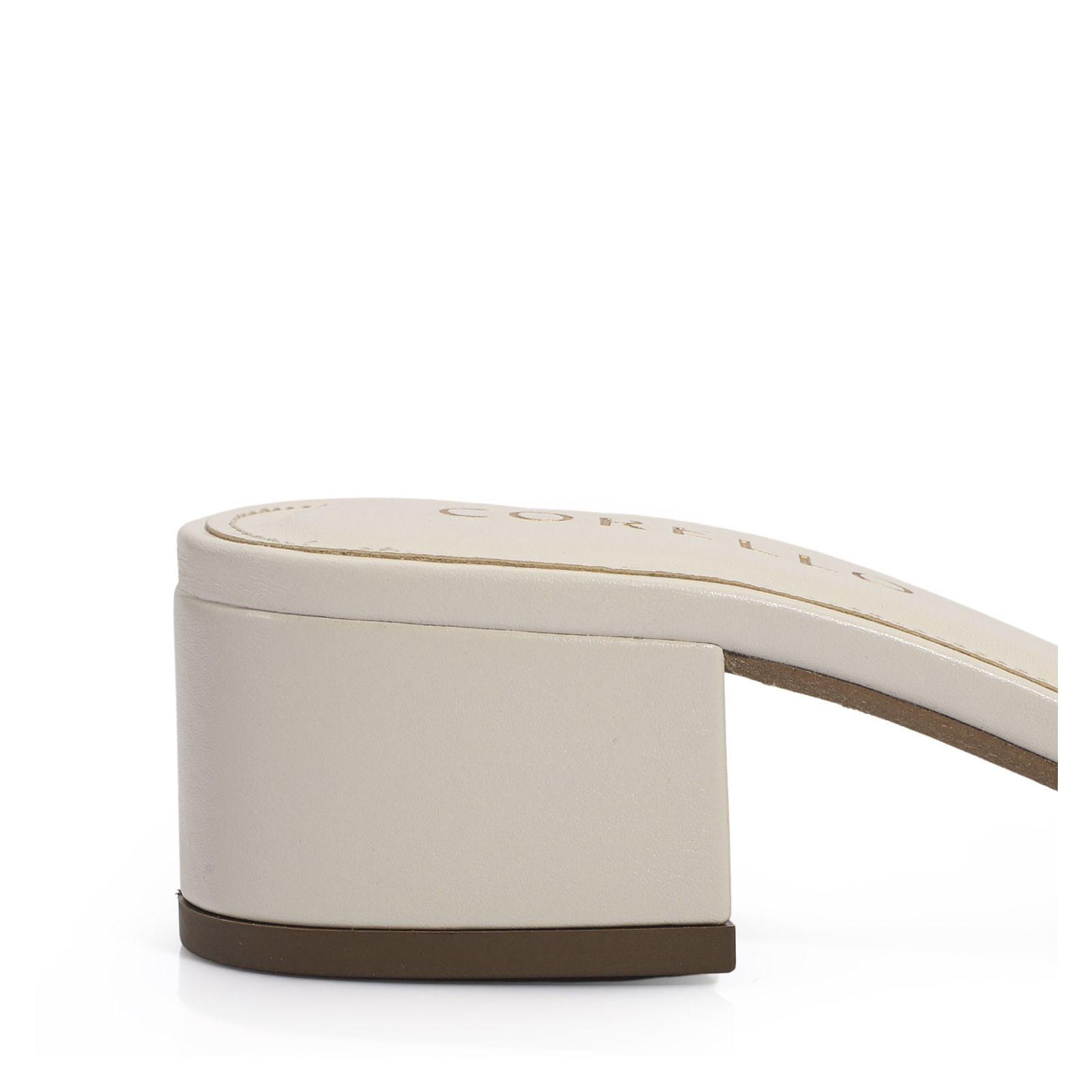 Mule Couro Off White