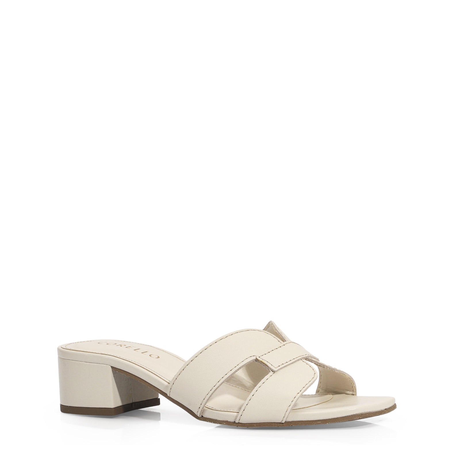 Mule Couro Off White