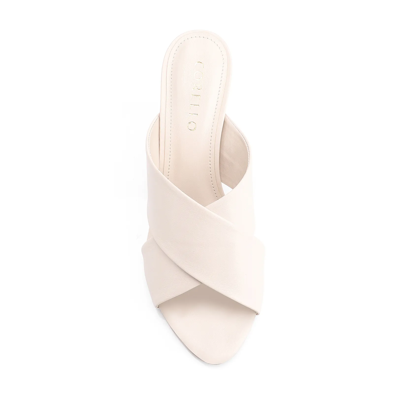 Mule Couro Off White