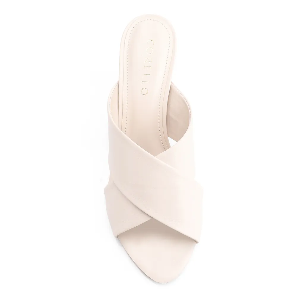 Mule Couro Off White - imagem 6