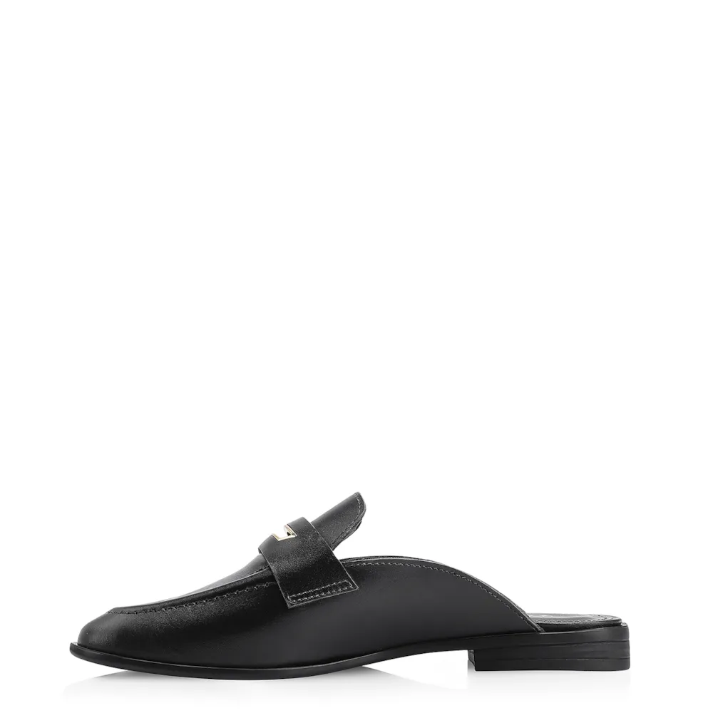 Mule Couro Preto - imagem 4