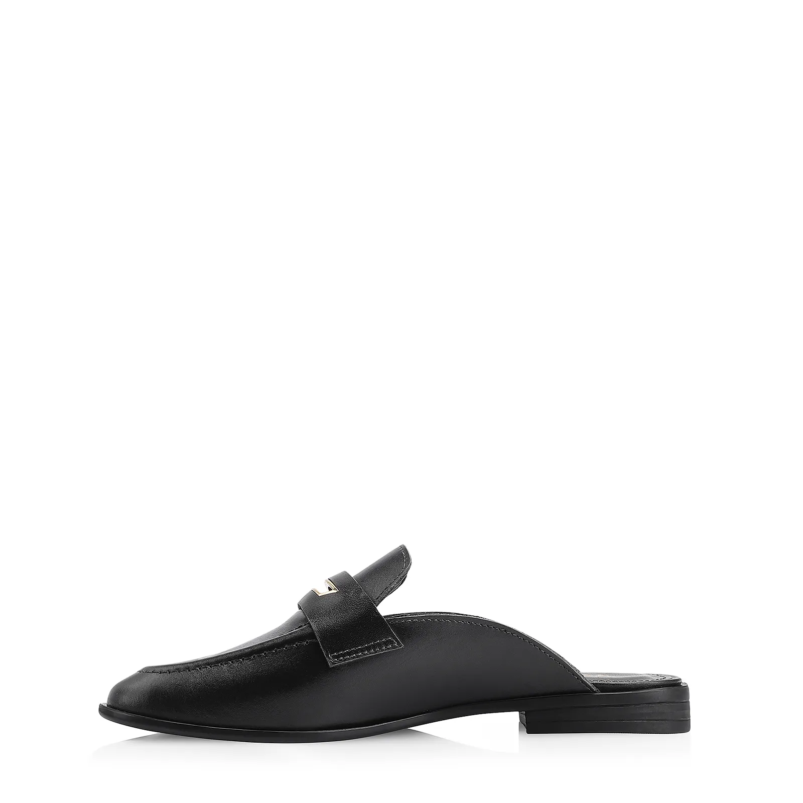 Mule Couro Preto