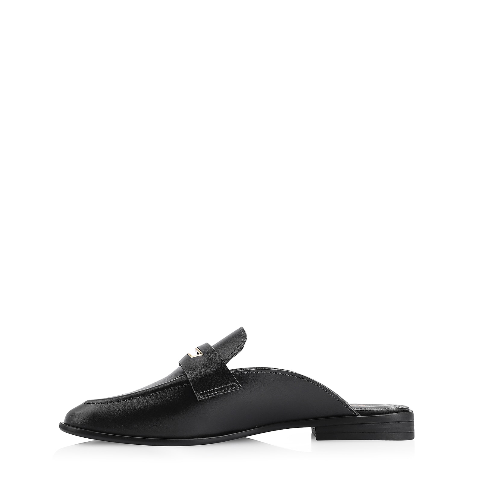 Mule Couro Preto