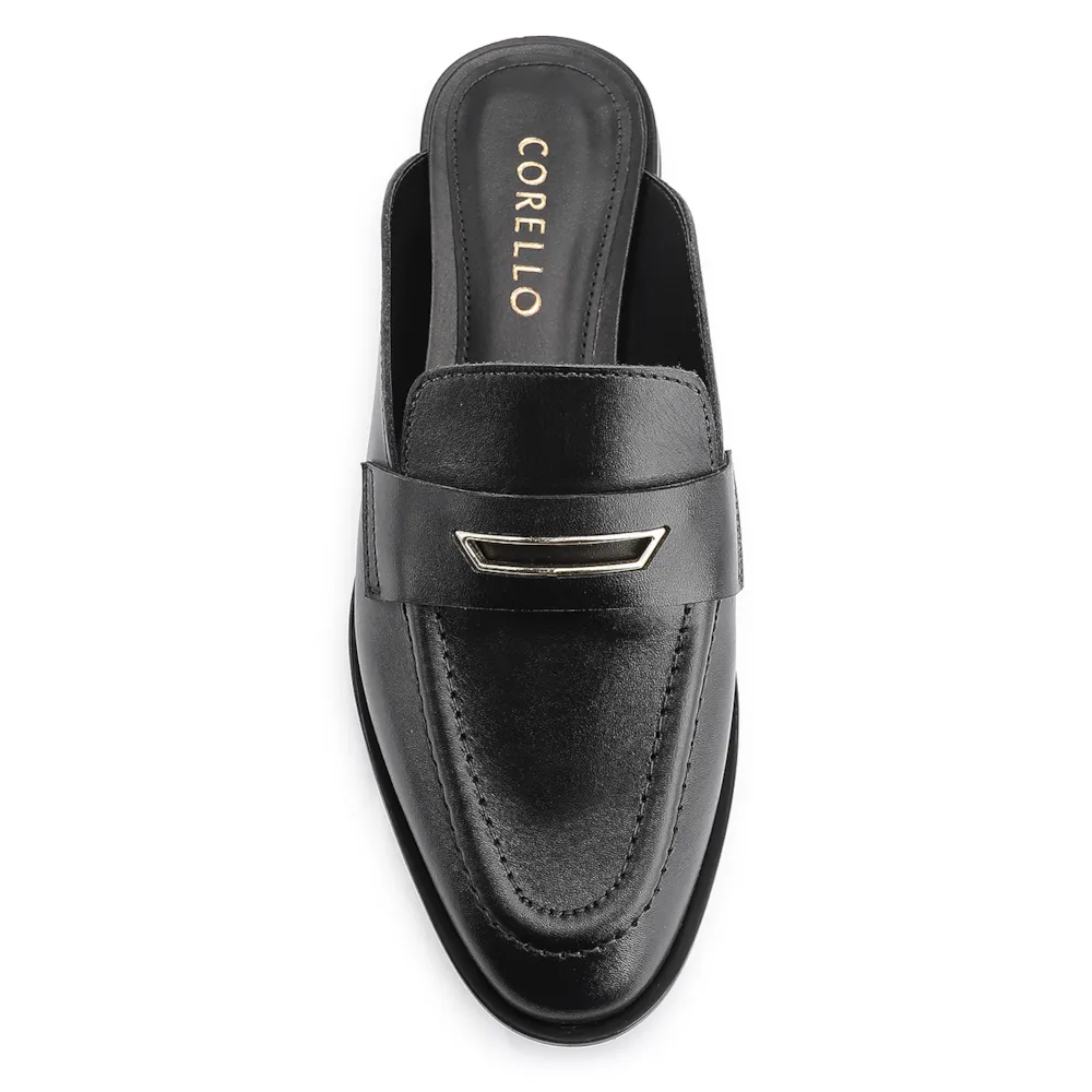 Mule Couro Preto - imagem 5