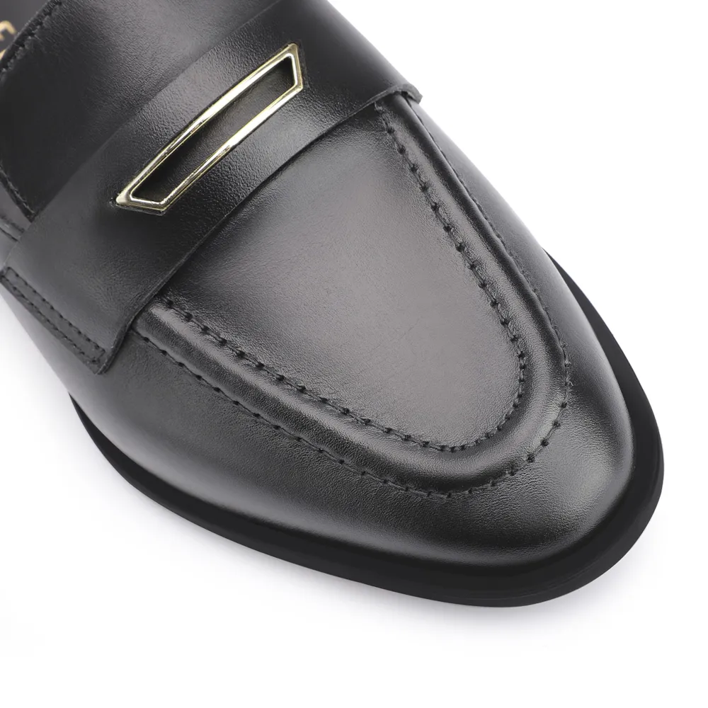 Mule Couro Preto - imagem 6