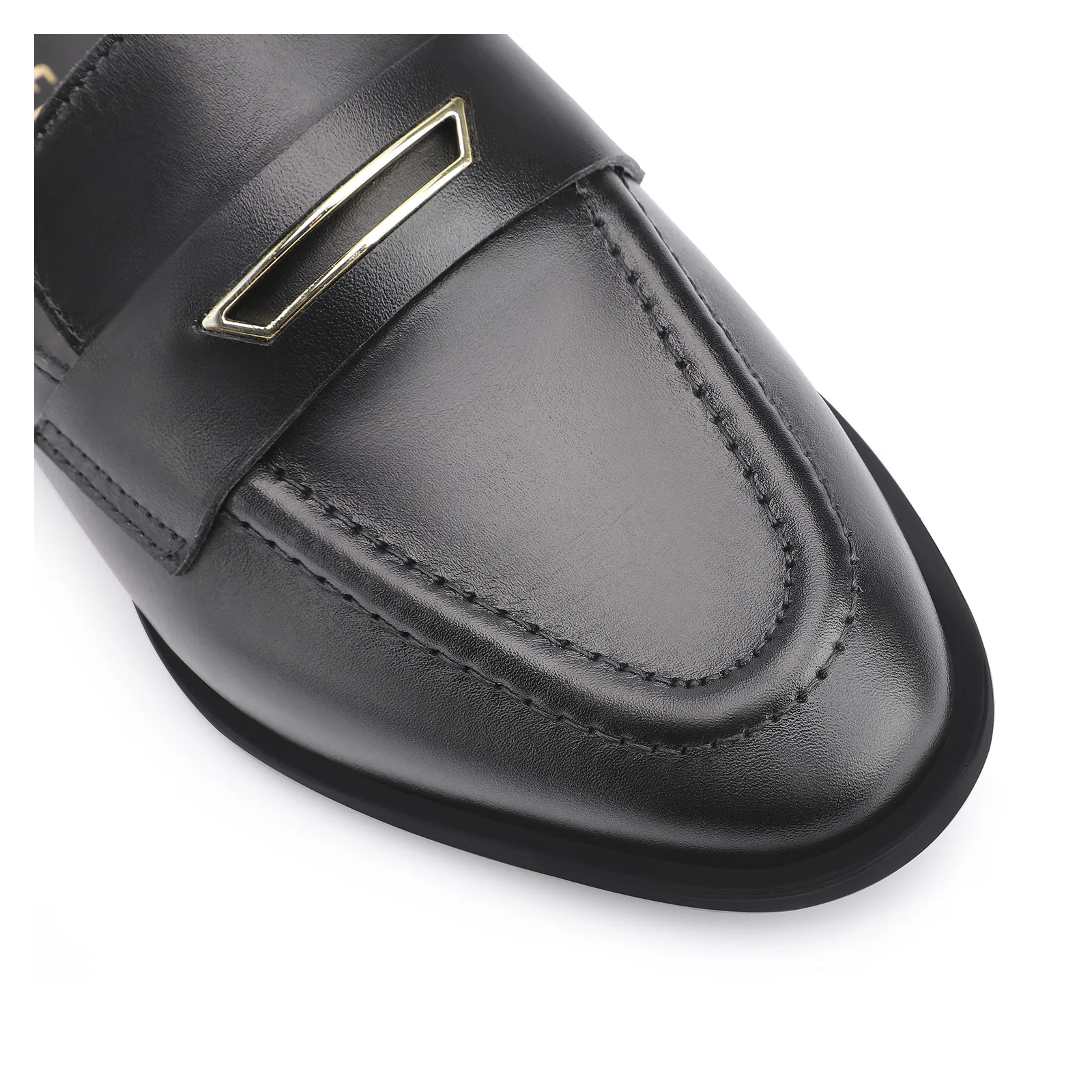 Mule Couro Preto