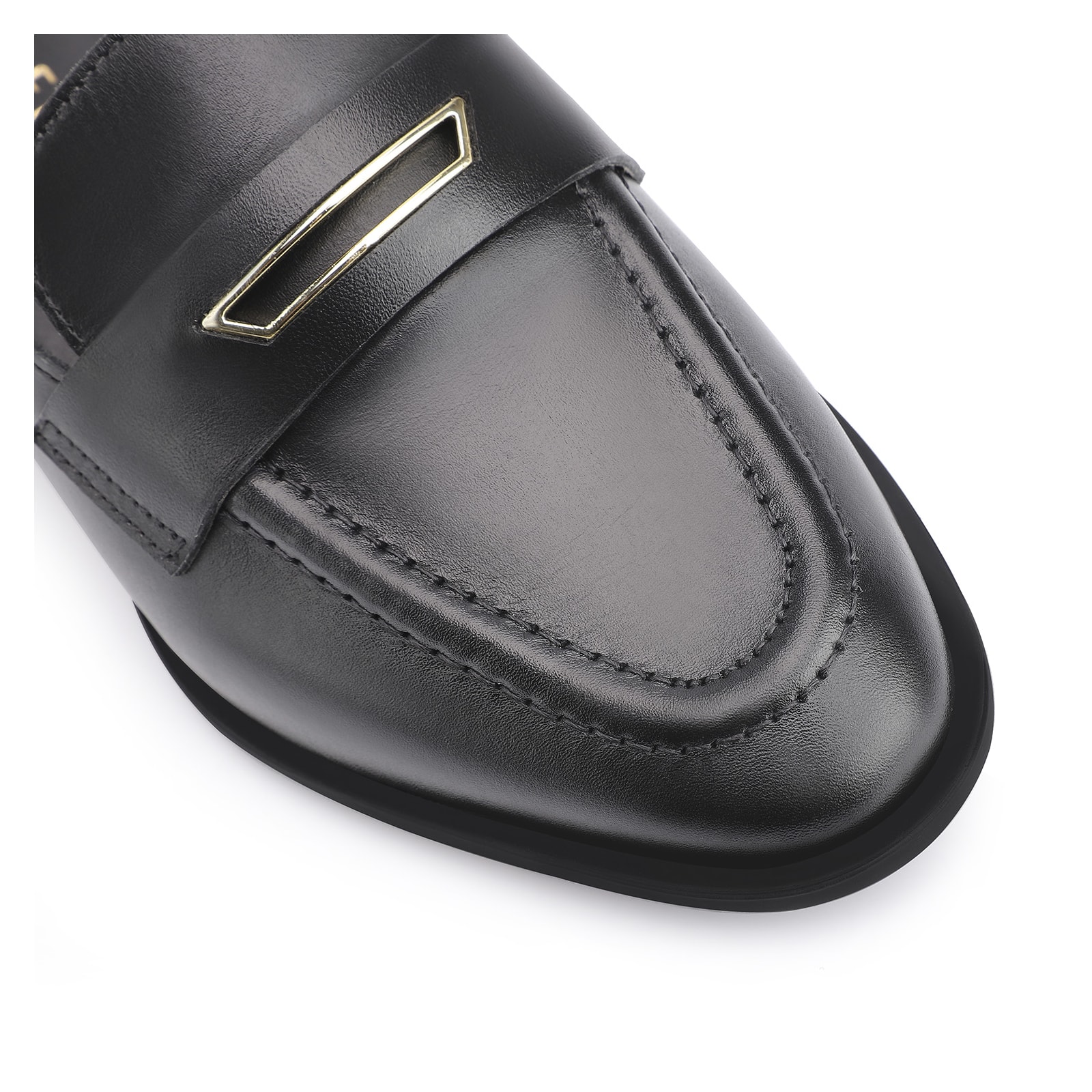 Mule Couro Preto