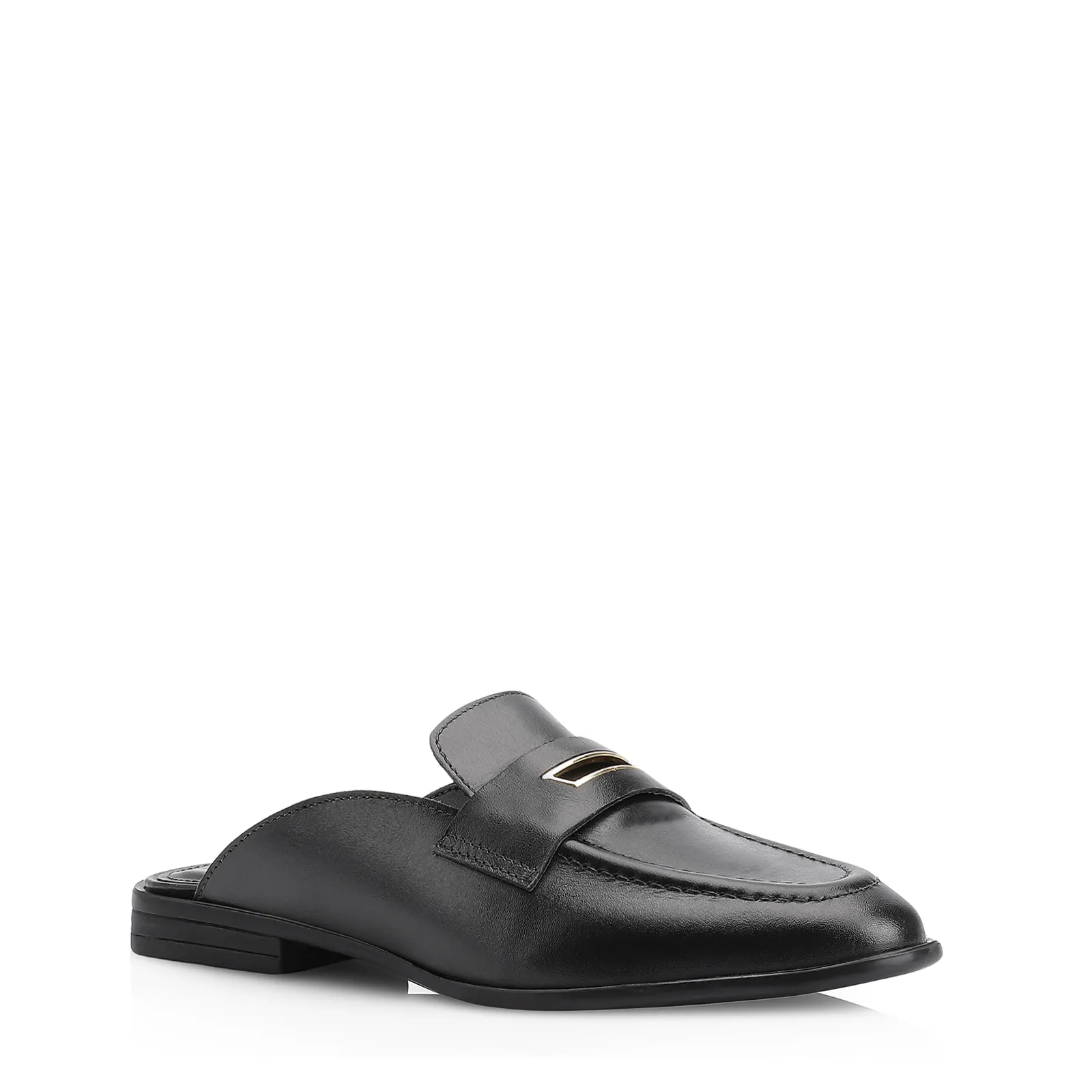 Mule Couro Preto