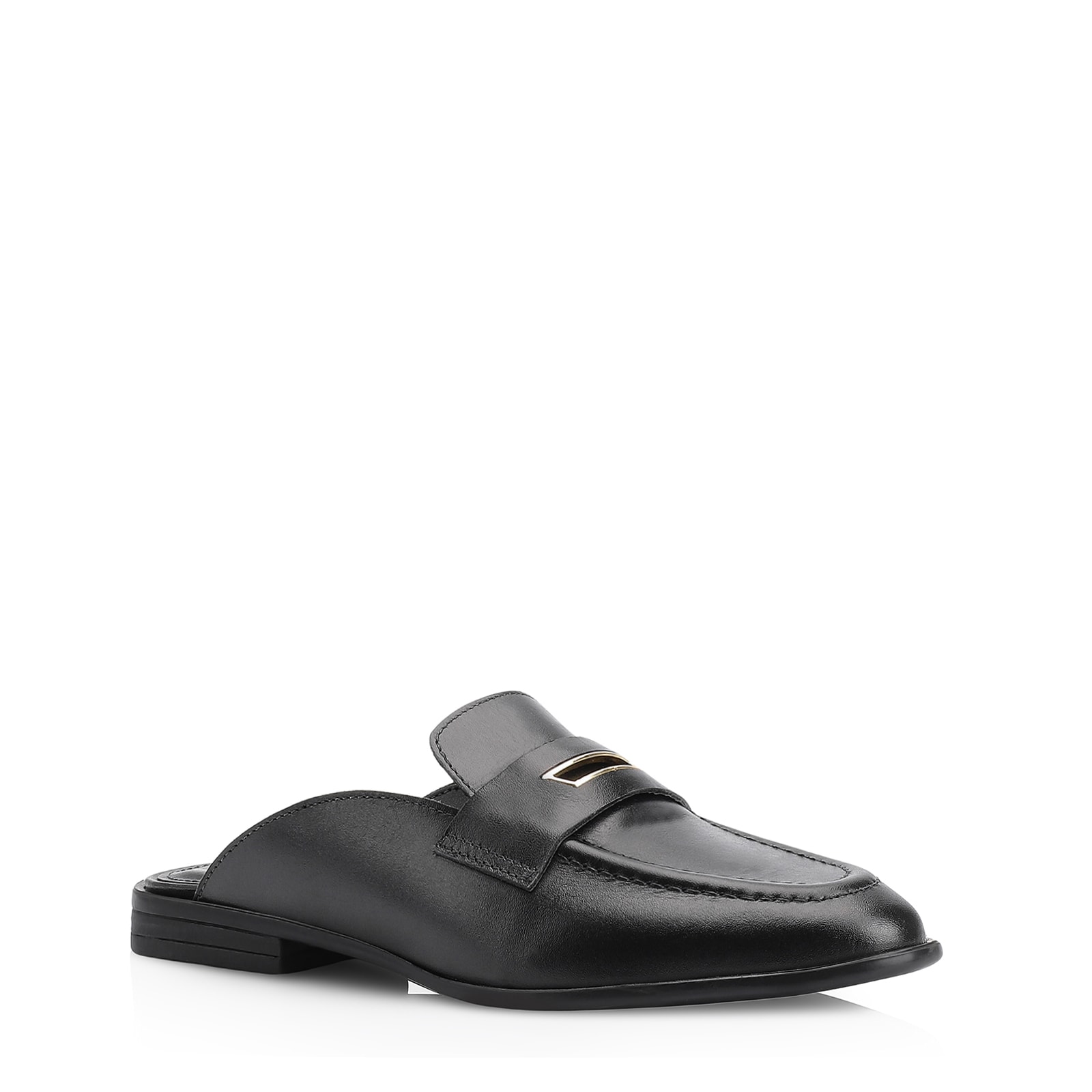 Mule Couro Preto