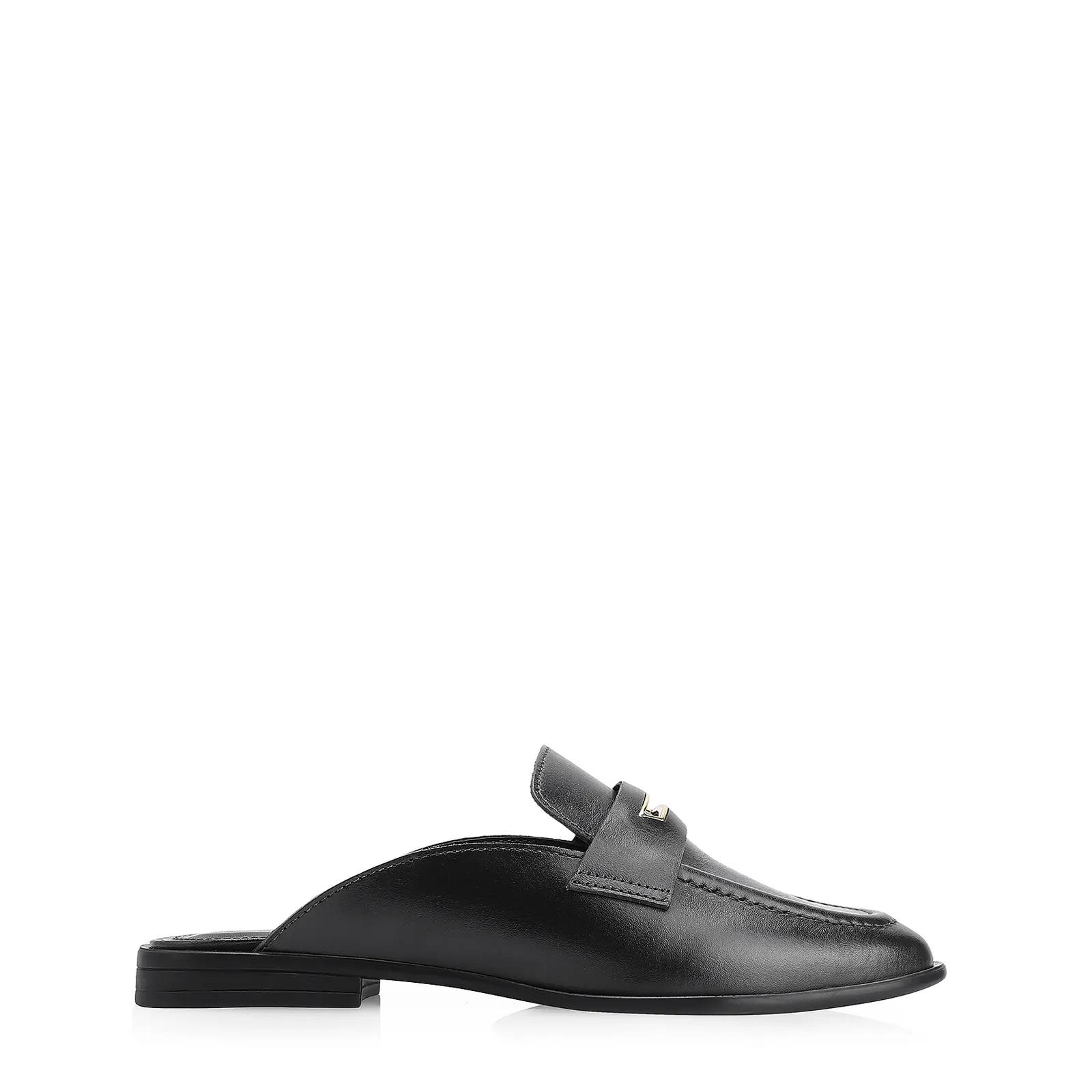 Mule Couro Preto