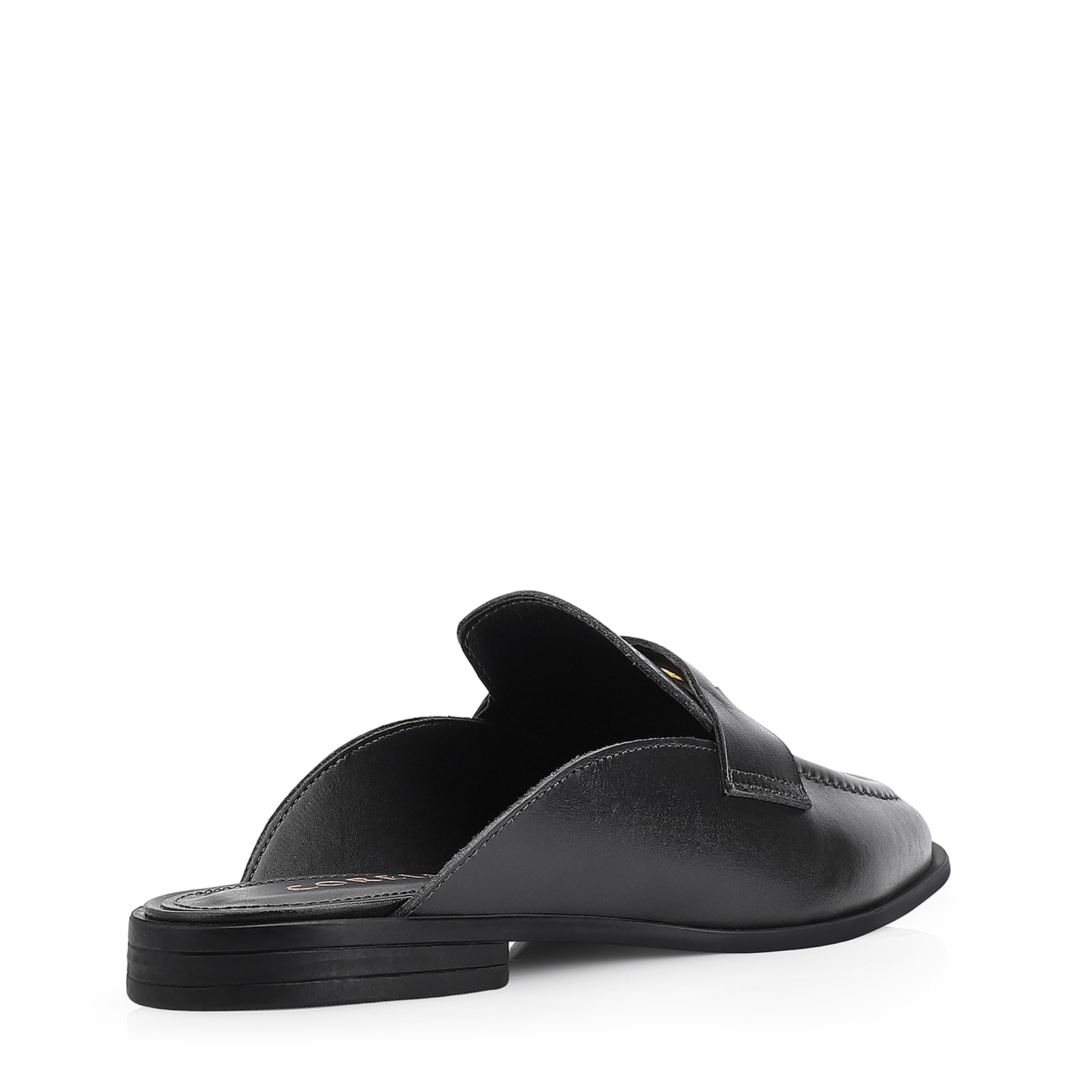 Mule Couro Preto