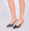Mule Couro Preto - imagem 2