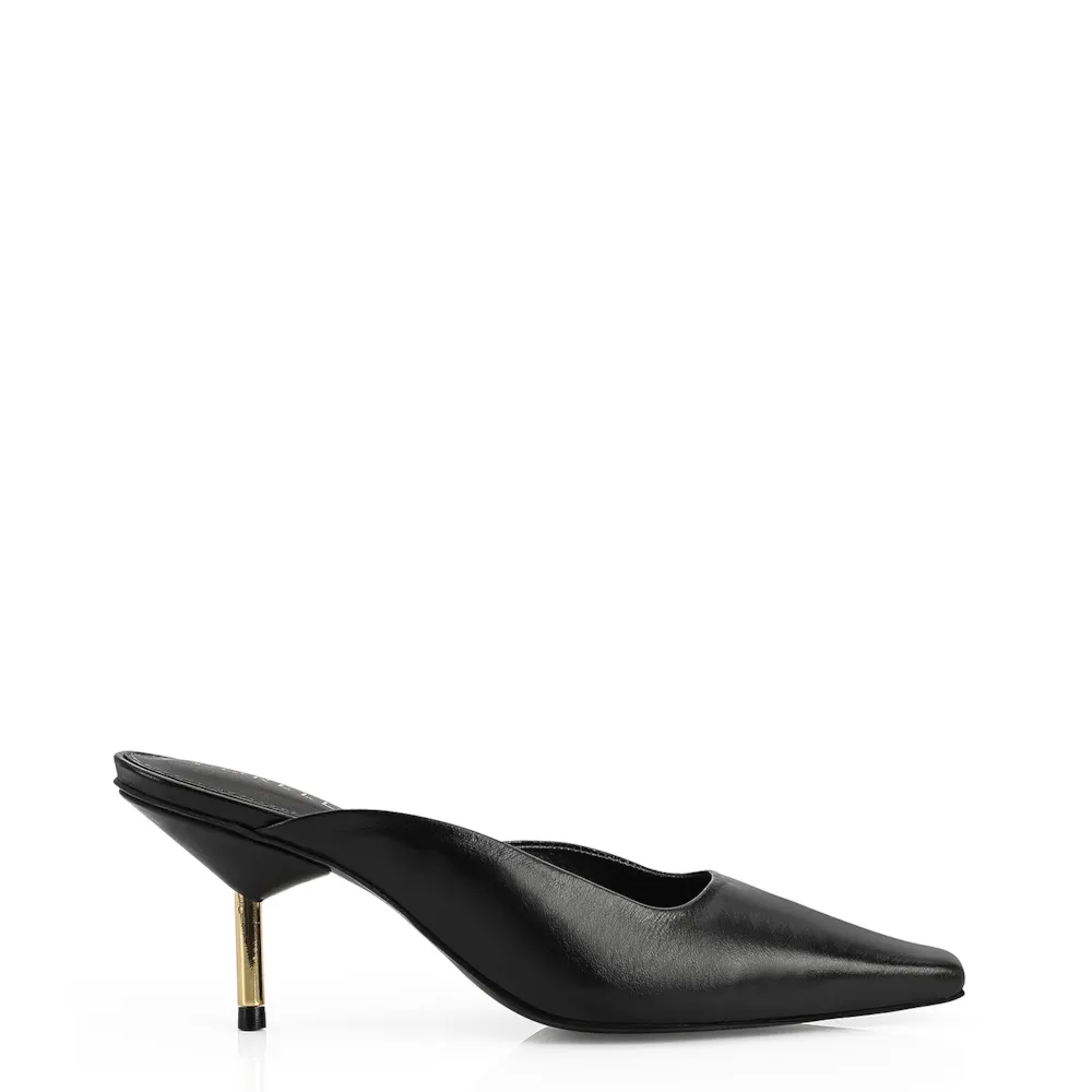 Mule Couro Preto - imagem 3