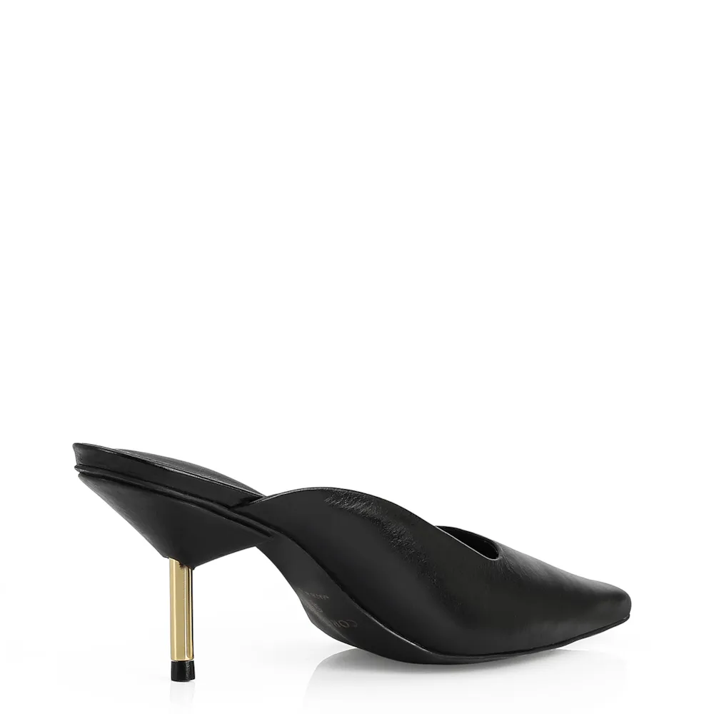 Mule Couro Preto - imagem 4