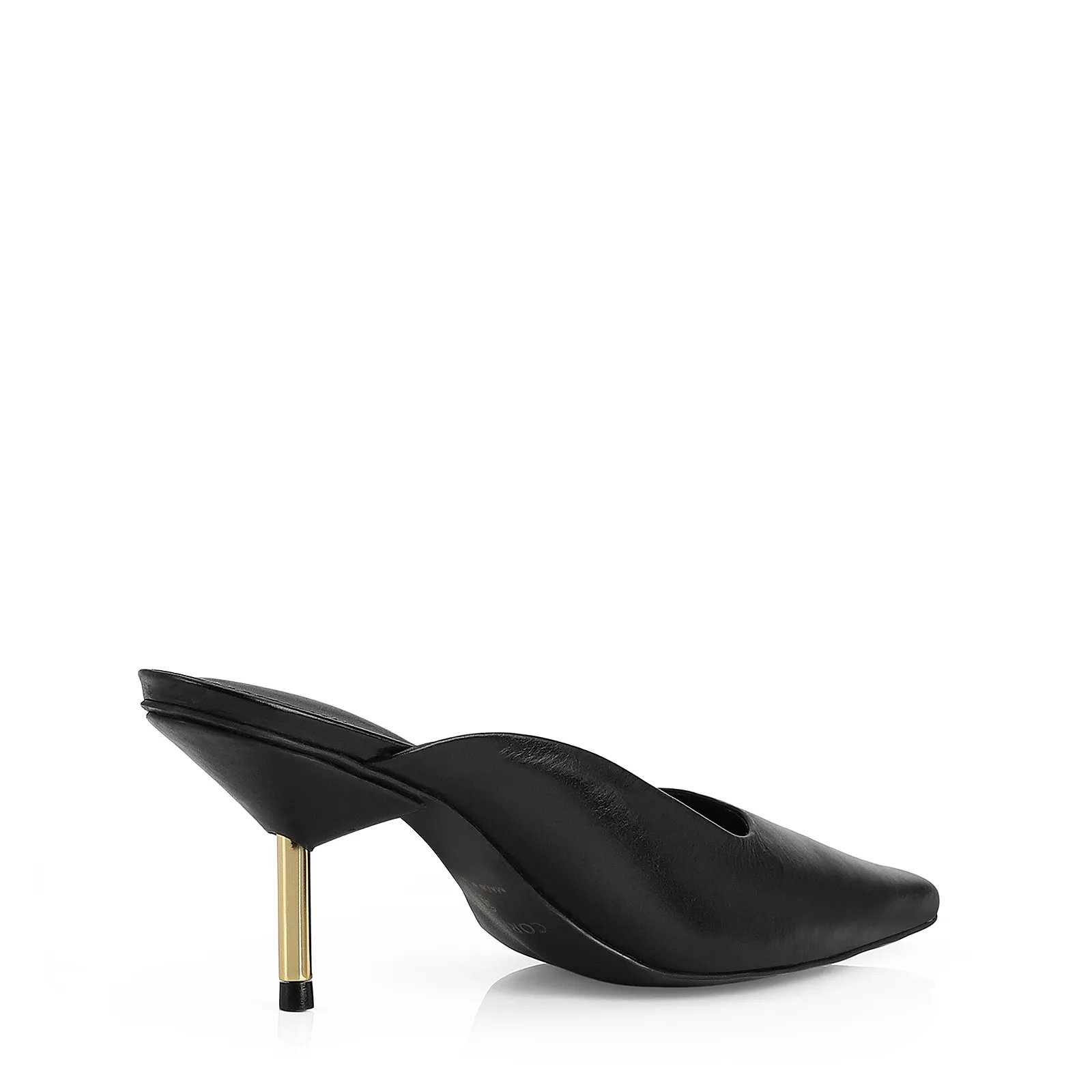 Mule Couro Preto
