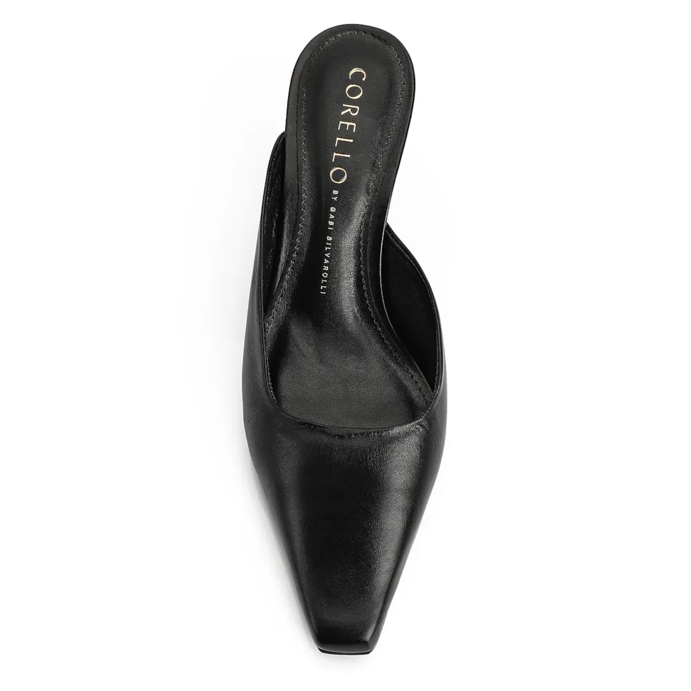 Mule Couro Preto - imagem 6