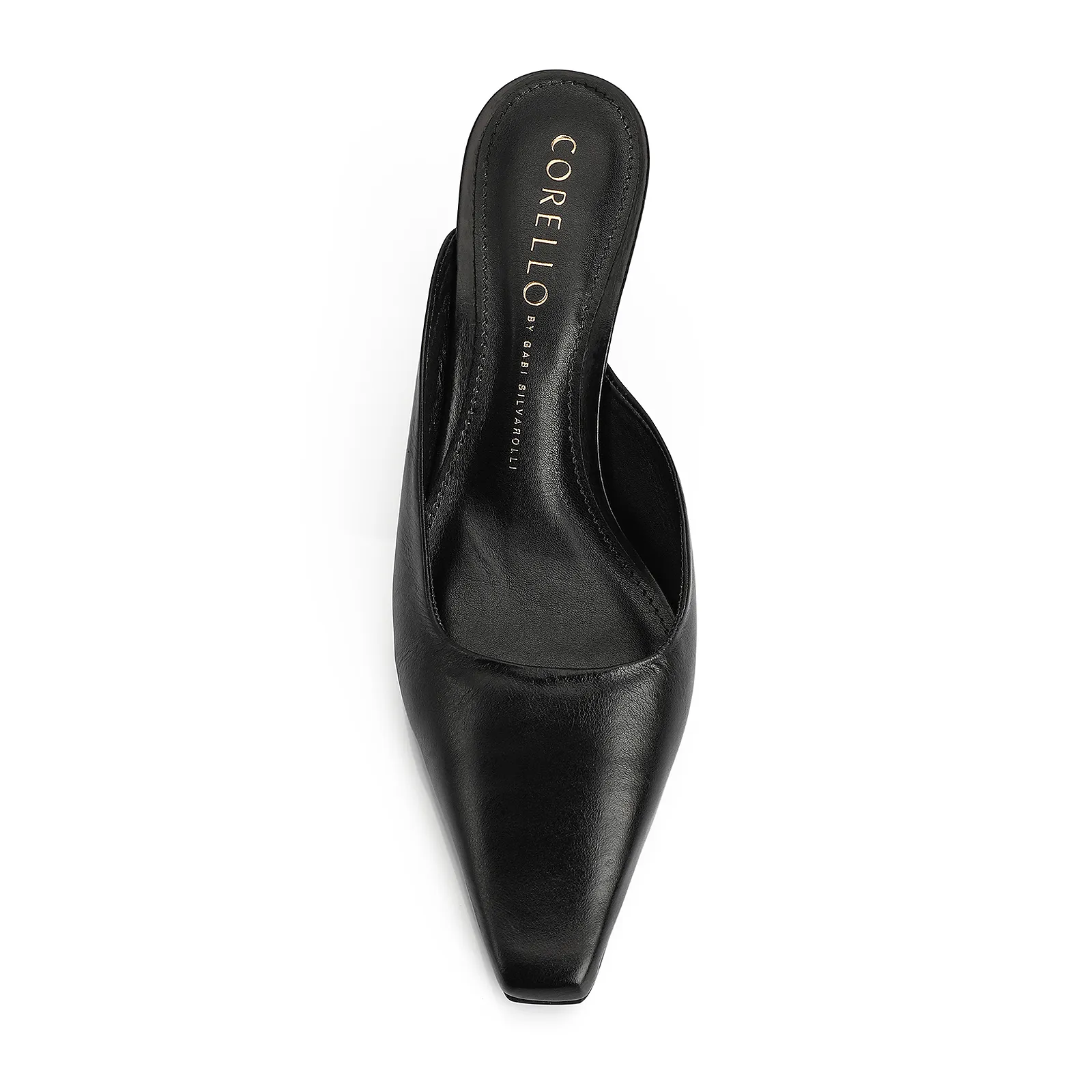 Mule Couro Preto
