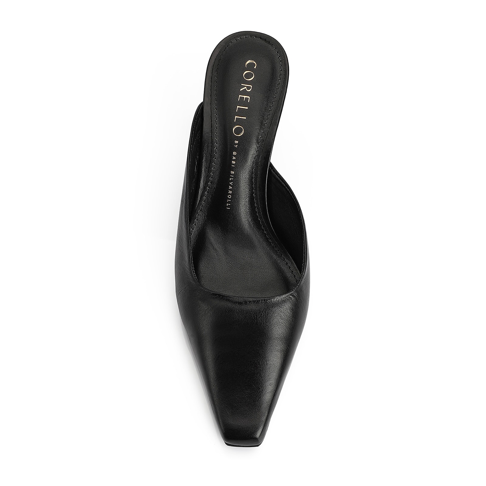 Mule Couro Preto