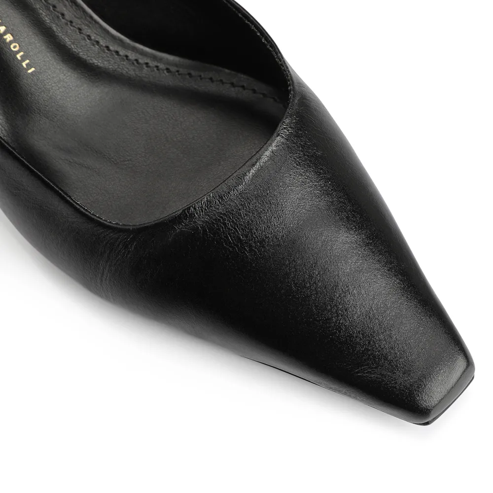 Mule Couro Preto - imagem 7
