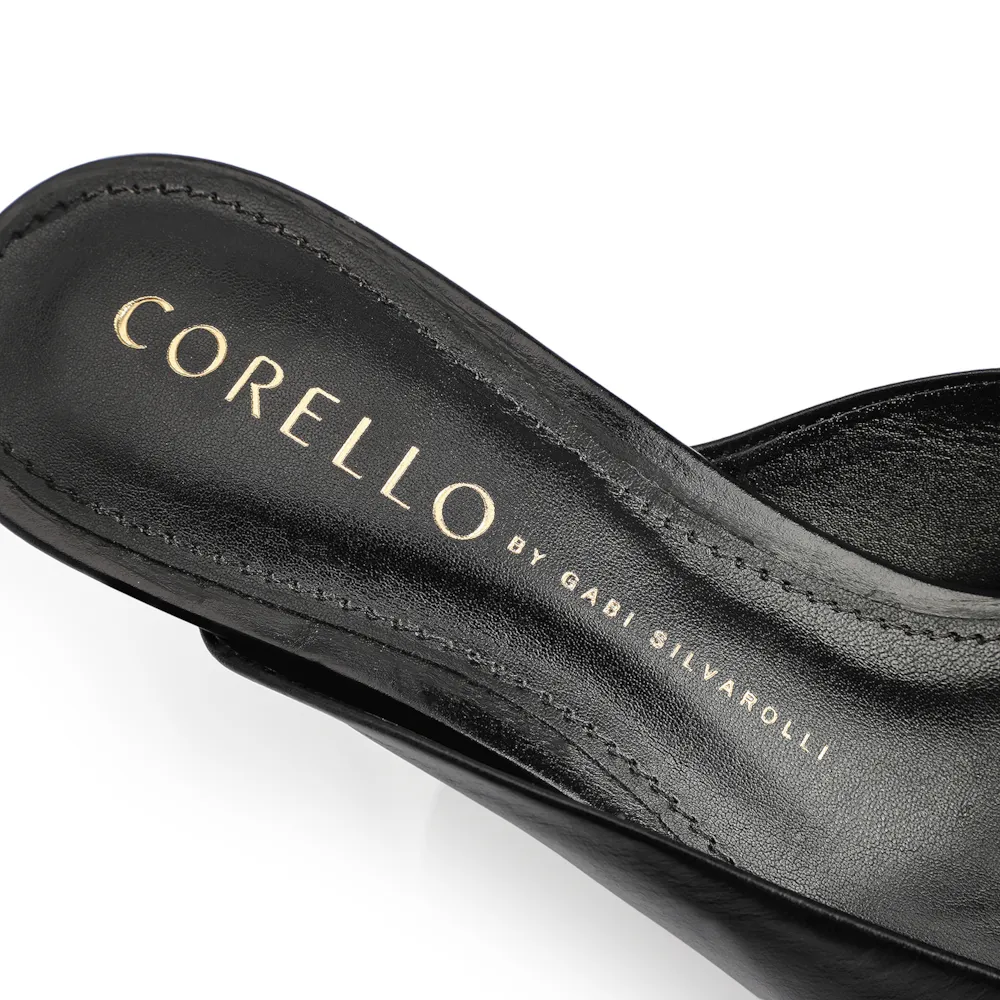 Mule Couro Preto - imagem 8
