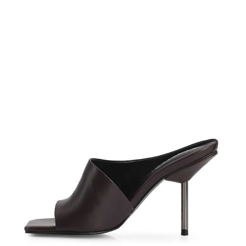 Mule Couro Roxo - imagem 4