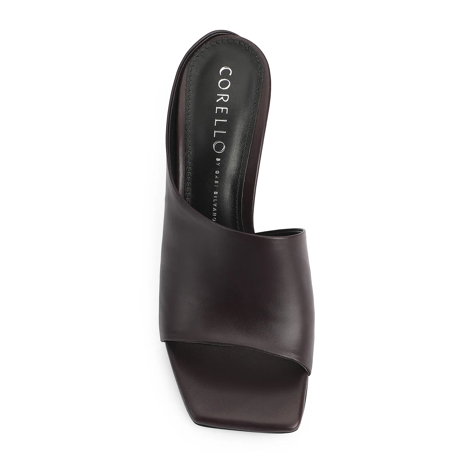 Mule Couro Roxo