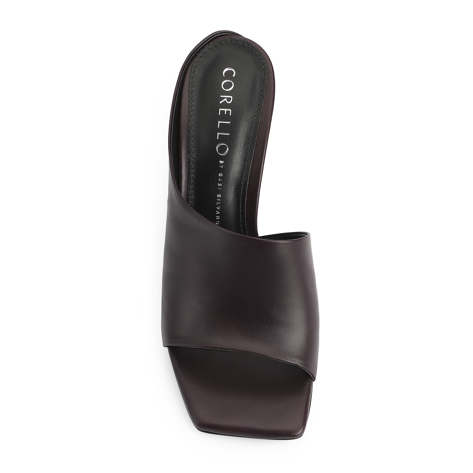 Mule Couro Roxo