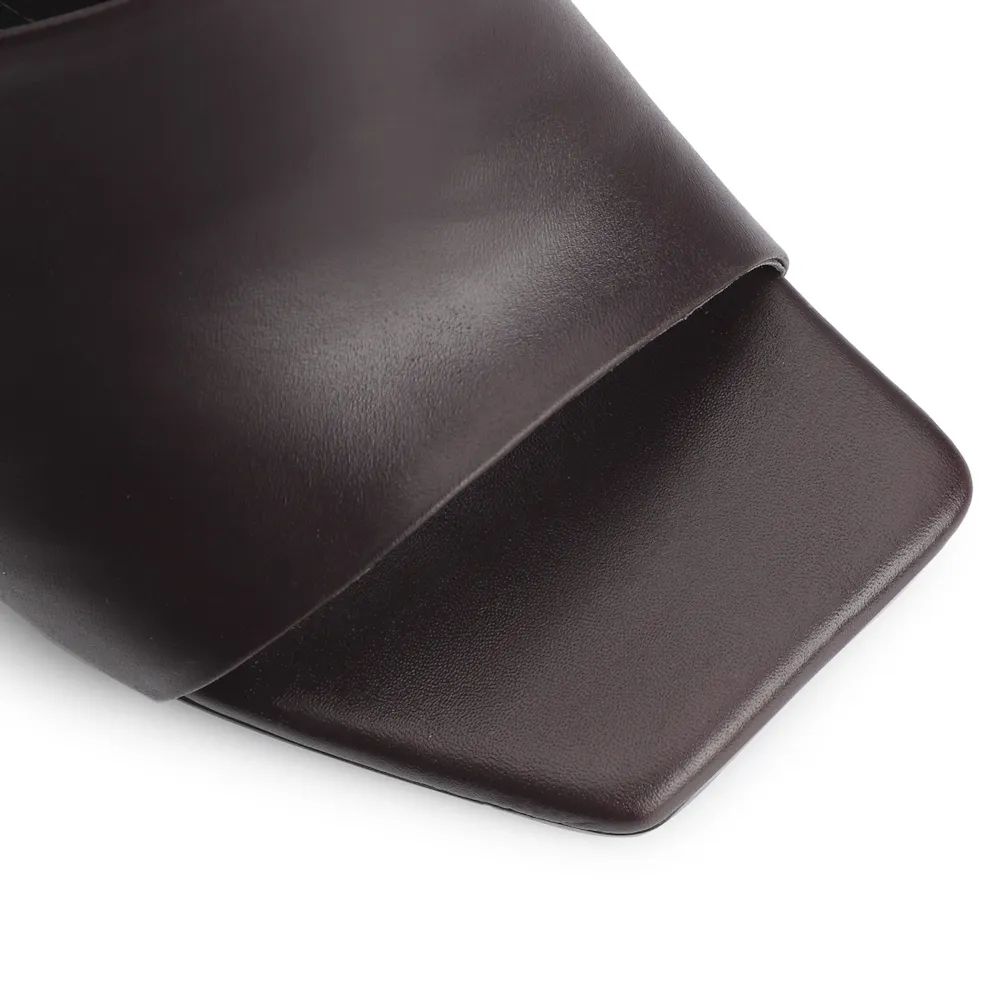 Mule Couro Roxo - imagem 6