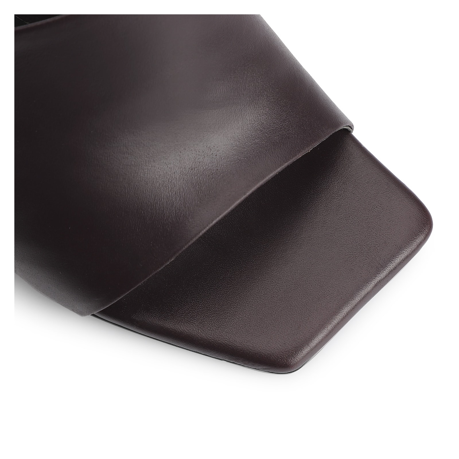 Mule Couro Roxo