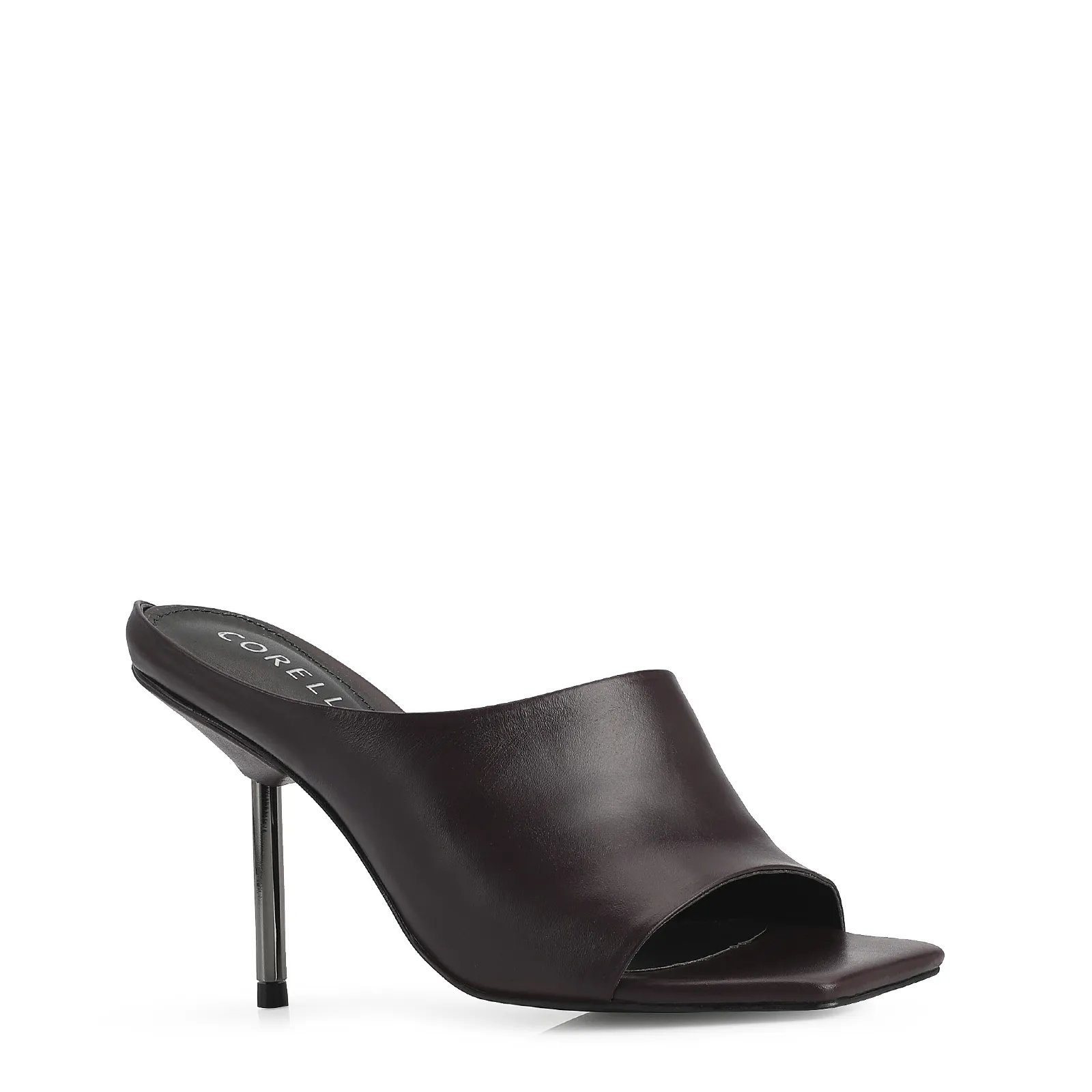 Mule Couro Roxo