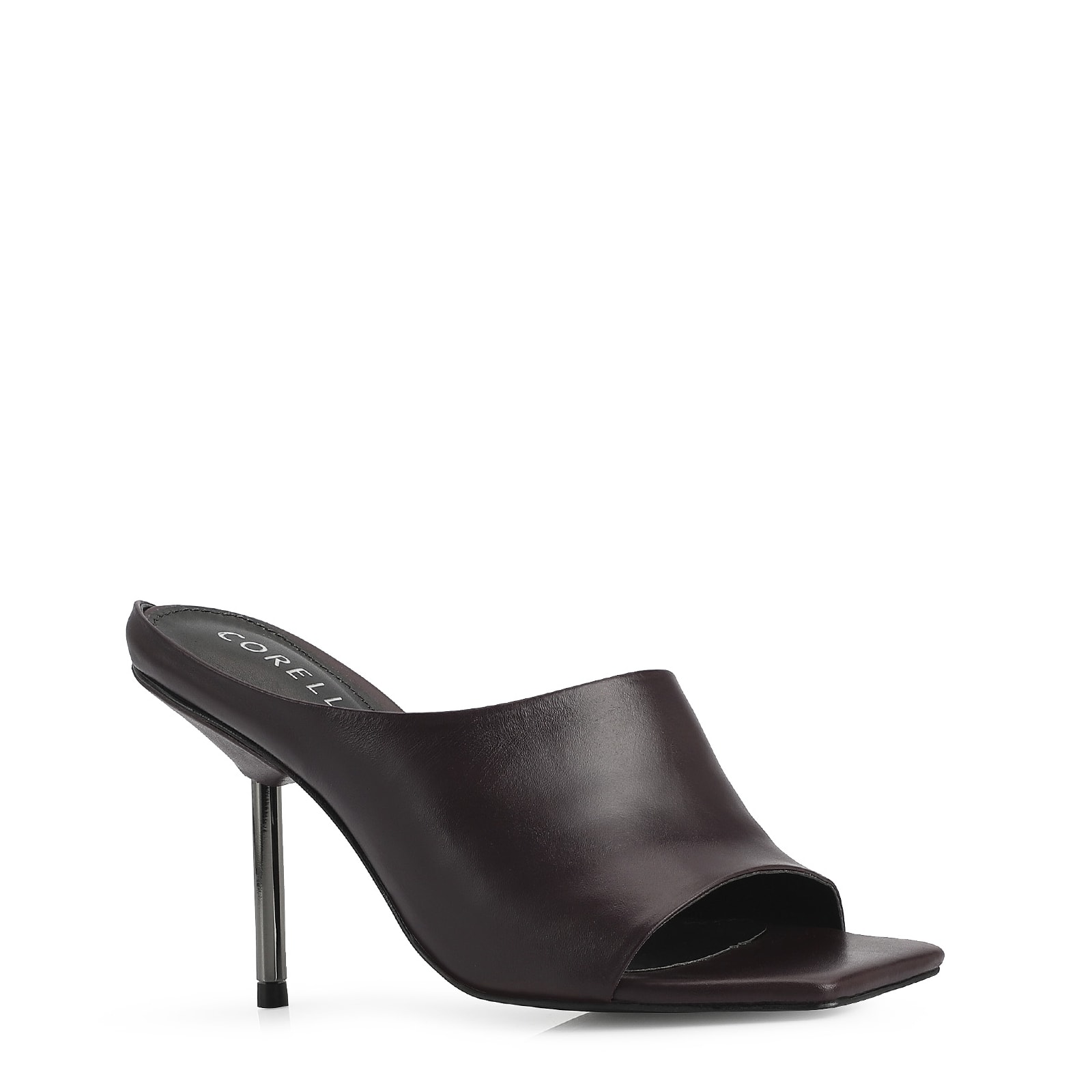 Mule Couro Roxo