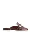 Mule Fivela Couro Croco Marrom - imagem 2